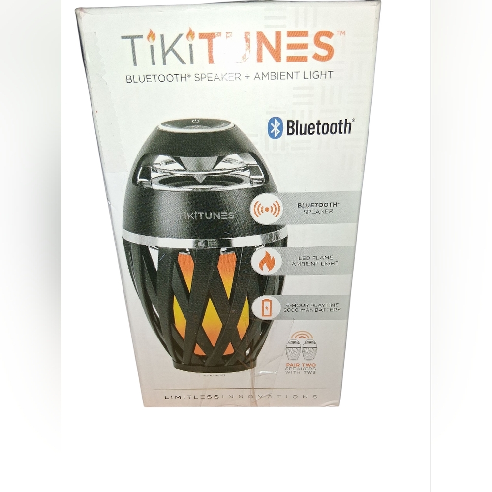 TikiTunes Bluetooth Speaker with Ambient Light